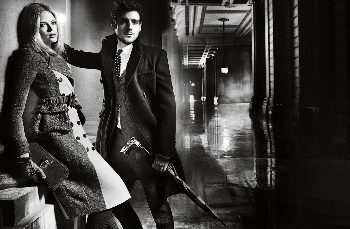 sBurberry Autumn Winter 2012 Ad Campaign featuring Gabriella Wilde and Roo Panes4