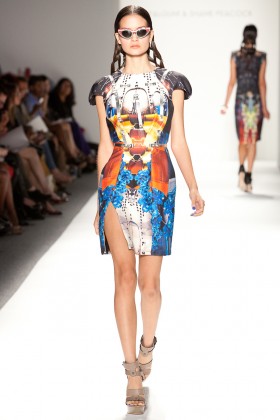 Sara Kerens, NYFW 2012, Falguni and Shane Peacock